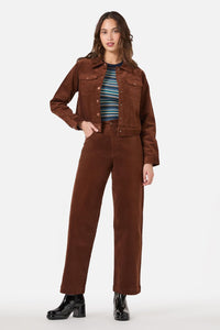 Princess Highway - Charlie Girl Cord Jacket - chocolate