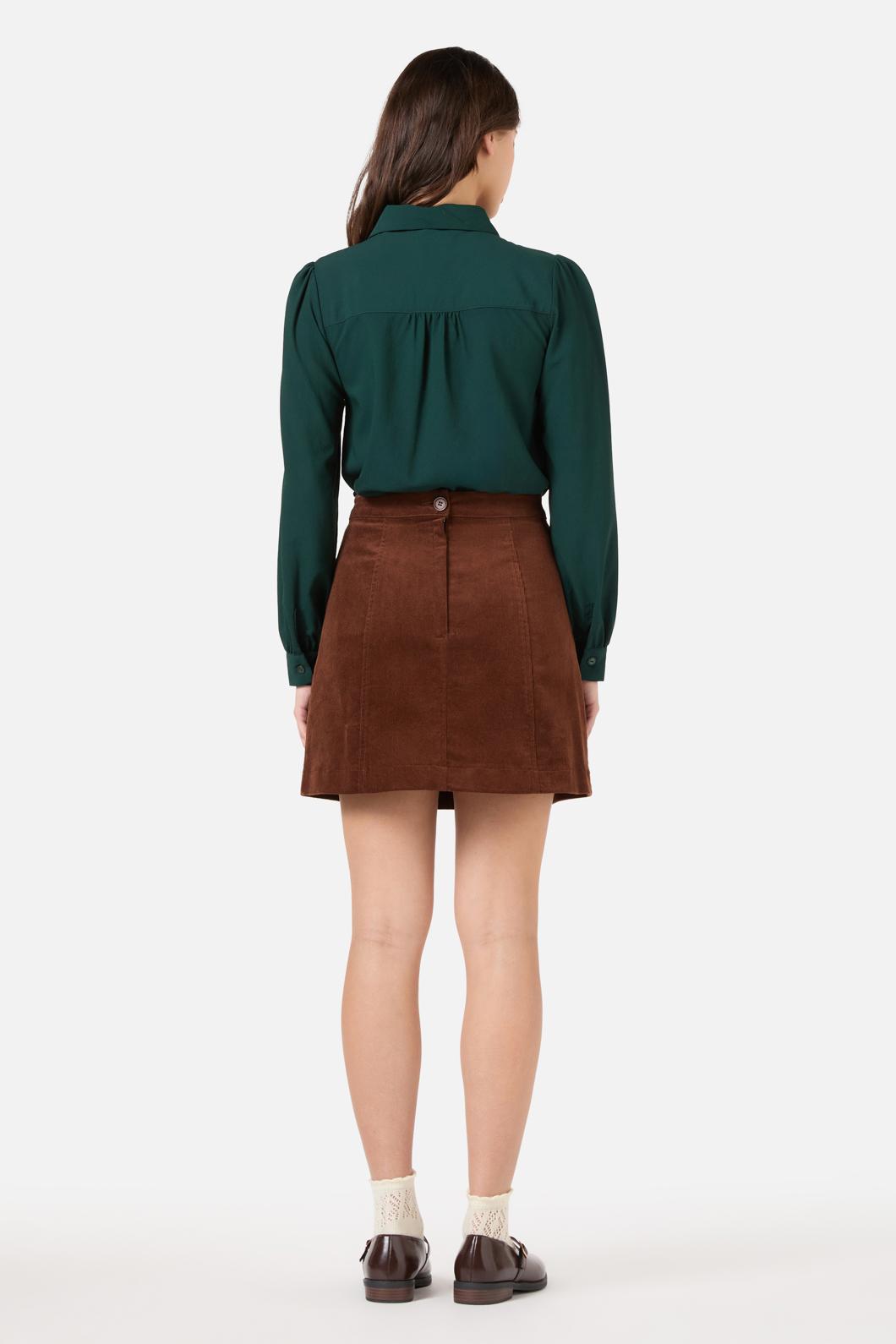 Princess Highway - Annie Long Sleeve Bow Blouse - green