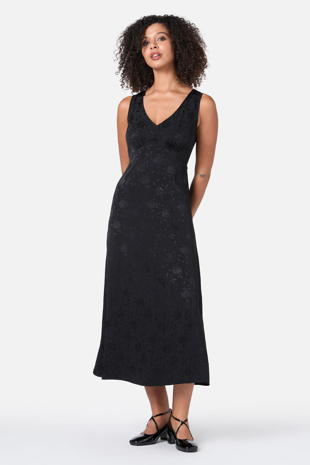 Evie Rose Midi Dress