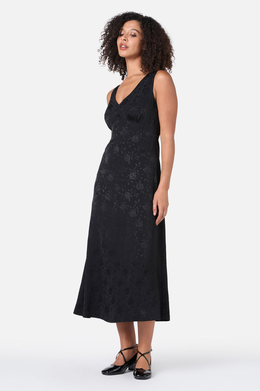 Princess Highway - Evie Rose Midi Dress - black