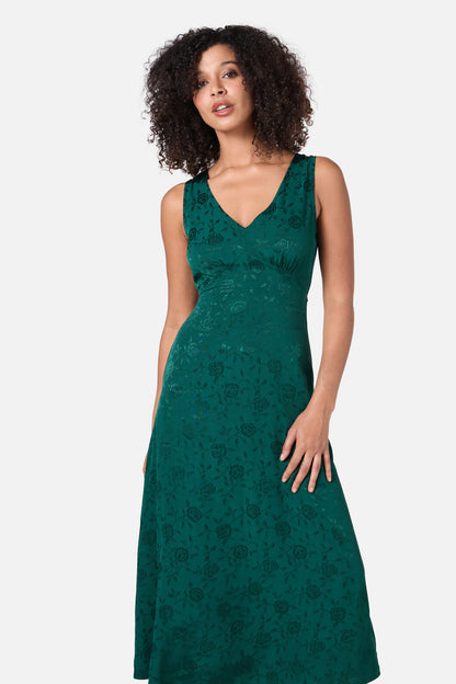 Princess Highway - Evie Rose Midi Dress - forest