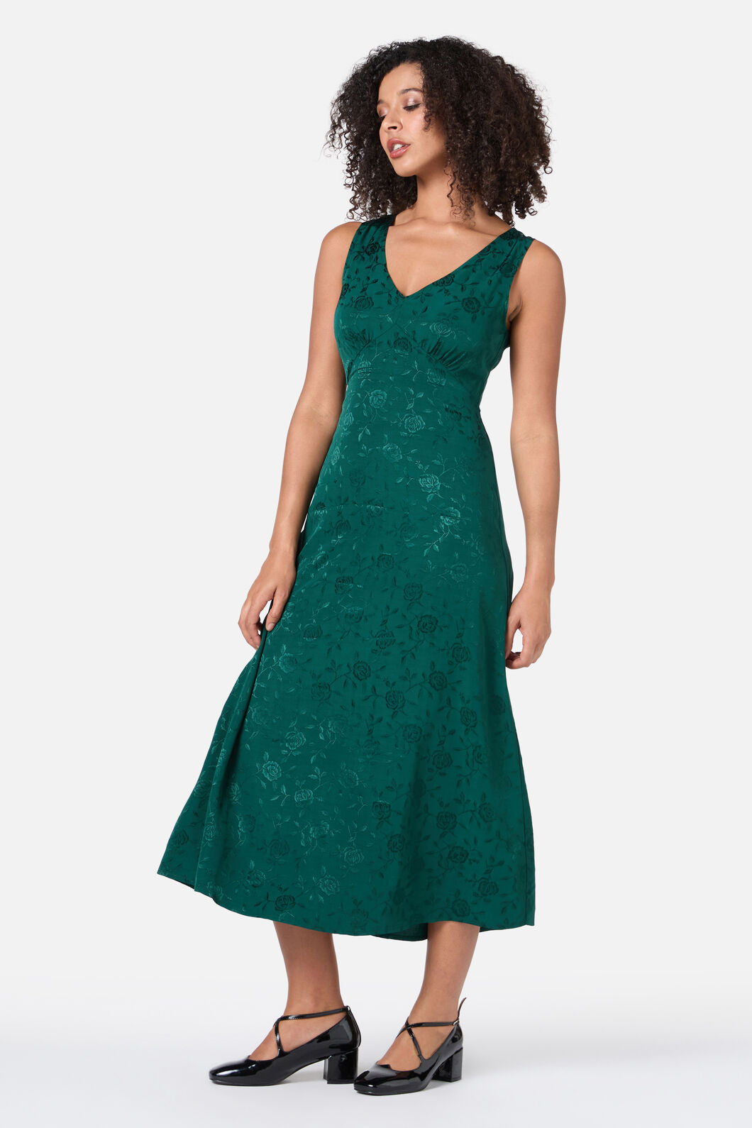 Princess Highway - Evie Rose Midi Dress - forest
