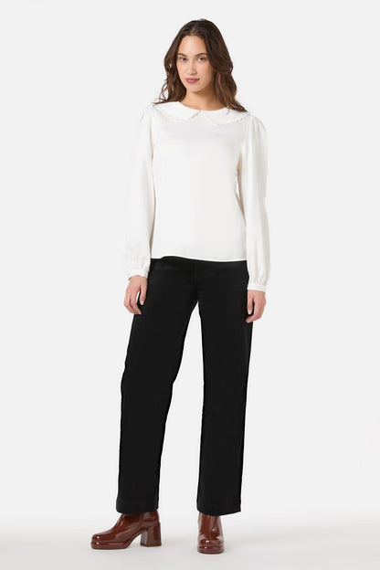 Princess Highway - Mary Peter Pan Blouse - cream