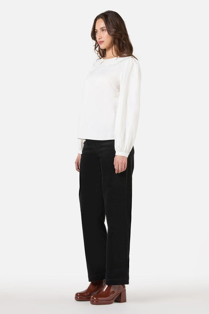 Princess Highway - Mary Peter Pan Blouse - cream