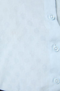 Princess Highway - Latice Embroiderd Blouse - blue