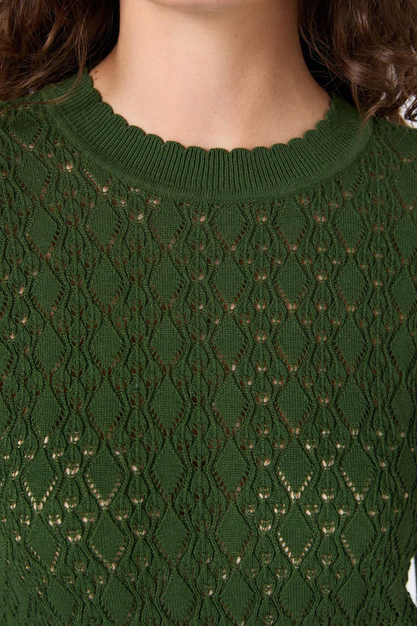 Princess Highway - Annabelle Knit Top - green