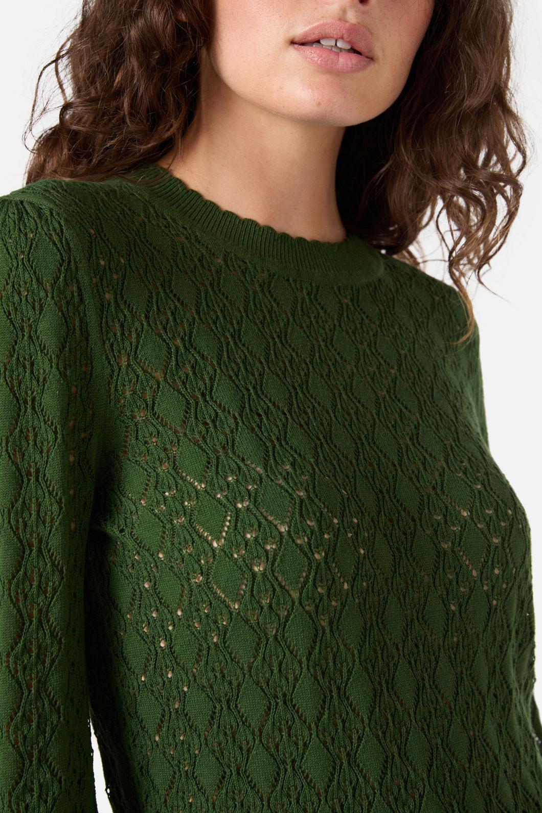 Princess Highway - Annabelle Knit Top - green