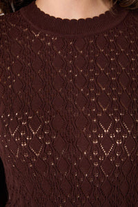 Princess Highway - Annabelle Knit Top - chocolate