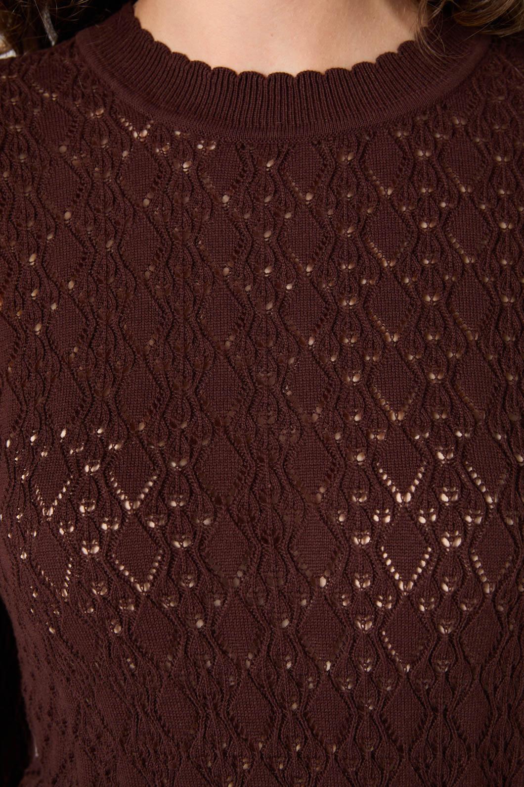 Princess Highway - Annabelle Knit Top - chocolate