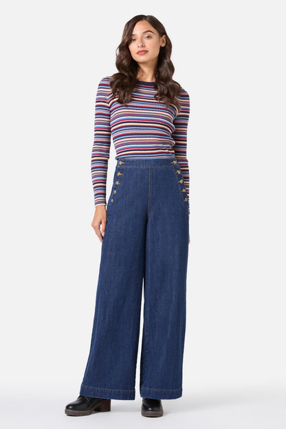 Princess Highway - Sailor Denim Jean - blue-denim