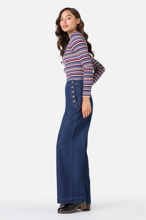 Princess Highway - Sailor Denim Jean - blue-denim