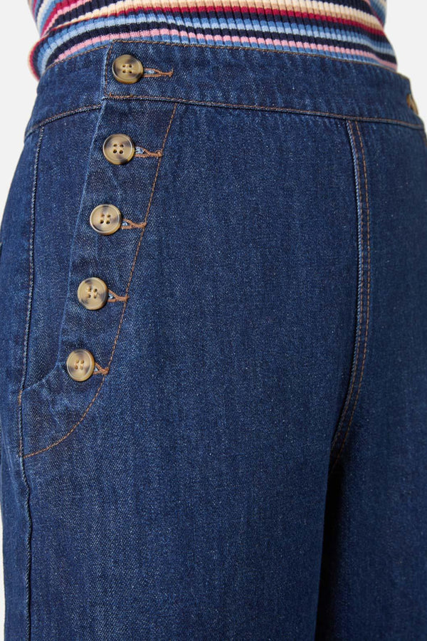 Princess Highway - Sailor Denim Jean - blue-denim