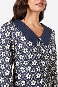 Princess Highway - Megan Cute Collar Mini Dress - navy