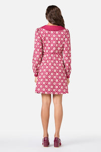 Princess Highway - Megan Cute Collar Mini Dress - berry