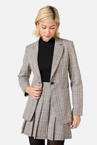 Princess Highway - Joe Check Blazer - black-red