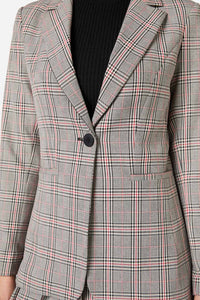 Princess Highway - Joe Check Blazer - black-red