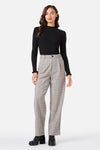 Princess Highway - Joe Check Tailored Pant - black-red
