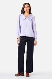 Princess Highway - Sherry Cute Collar Blouse - lilac