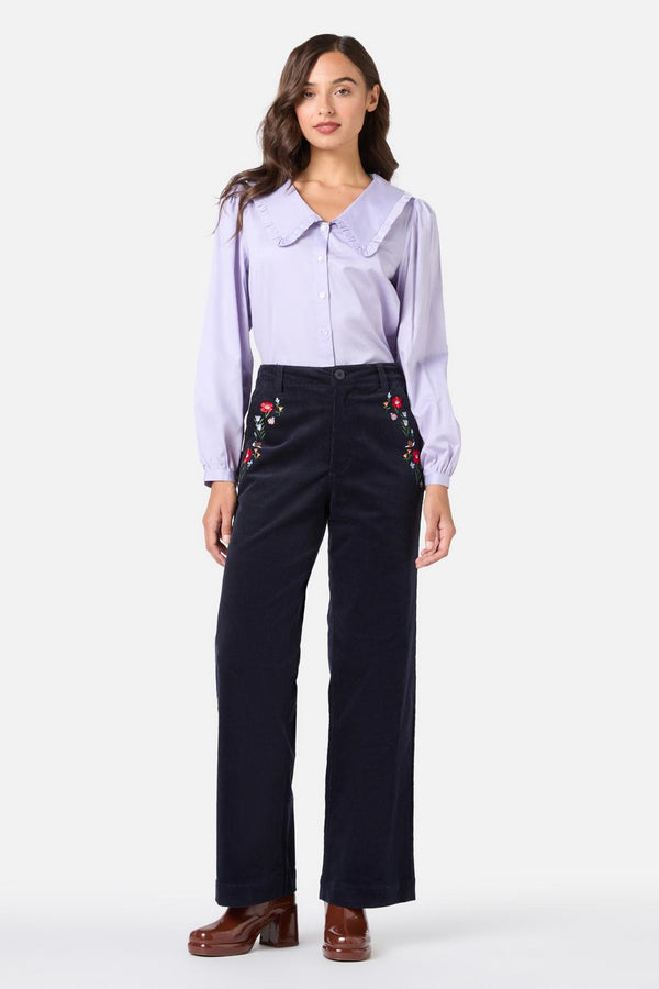 Princess Highway - Sherry Cute Collar Blouse - lilac