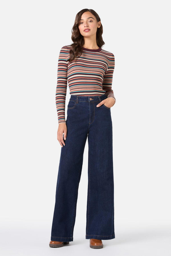 Princess Highway - Sweet Heart Denim Jean - dark-denim