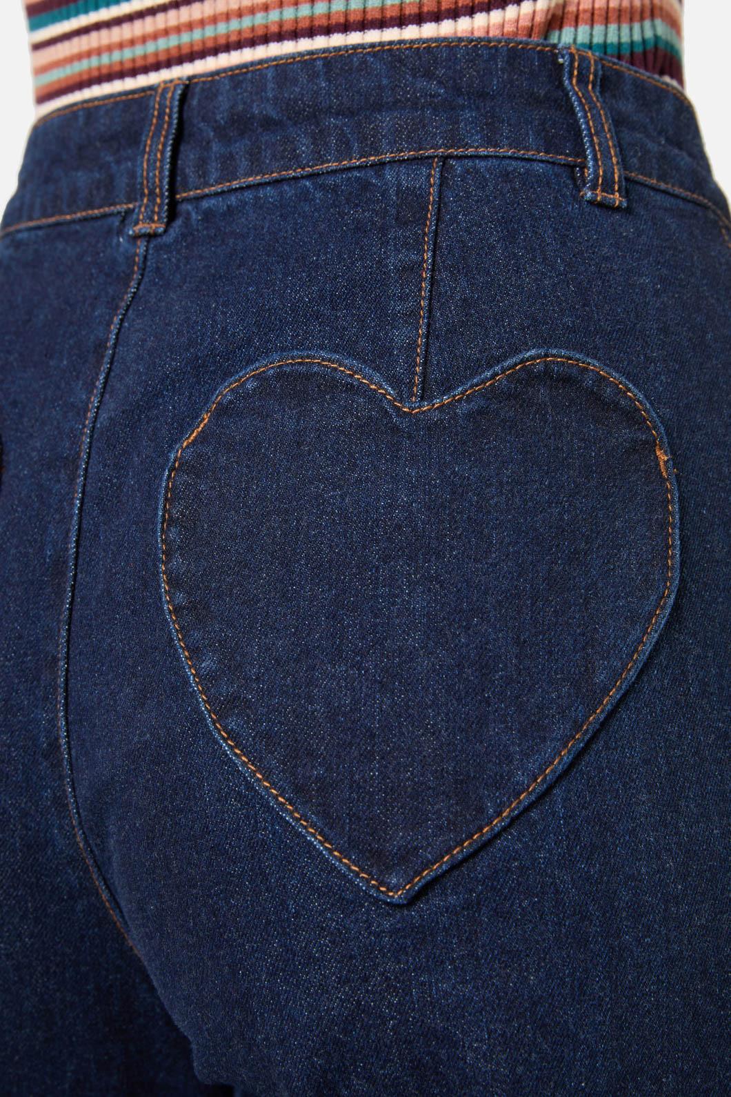 Princess Highway - Sweet Heart Denim Jean - dark-denim