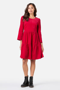 Princess Highway - Demi Cord Mini Dress - red