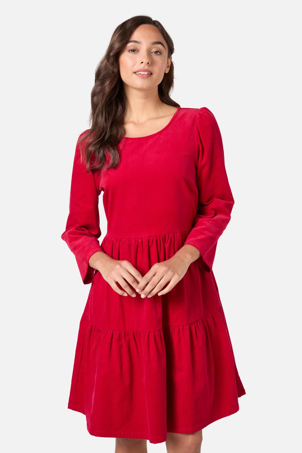 Princess Highway - Demi Cord Mini Dress - red