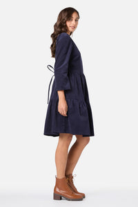 Princess Highway - Demi Cord Mini Dress - navy