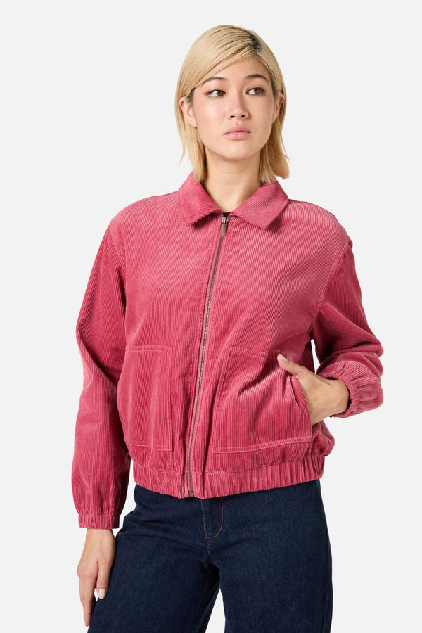 Princess Highway - Remy Cord Jacket - pink