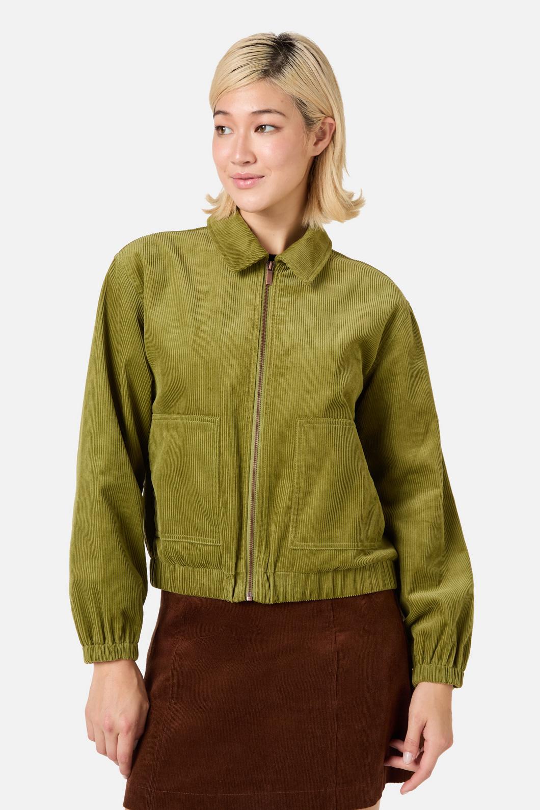 Princess Highway - Remy Cord Jacket - green