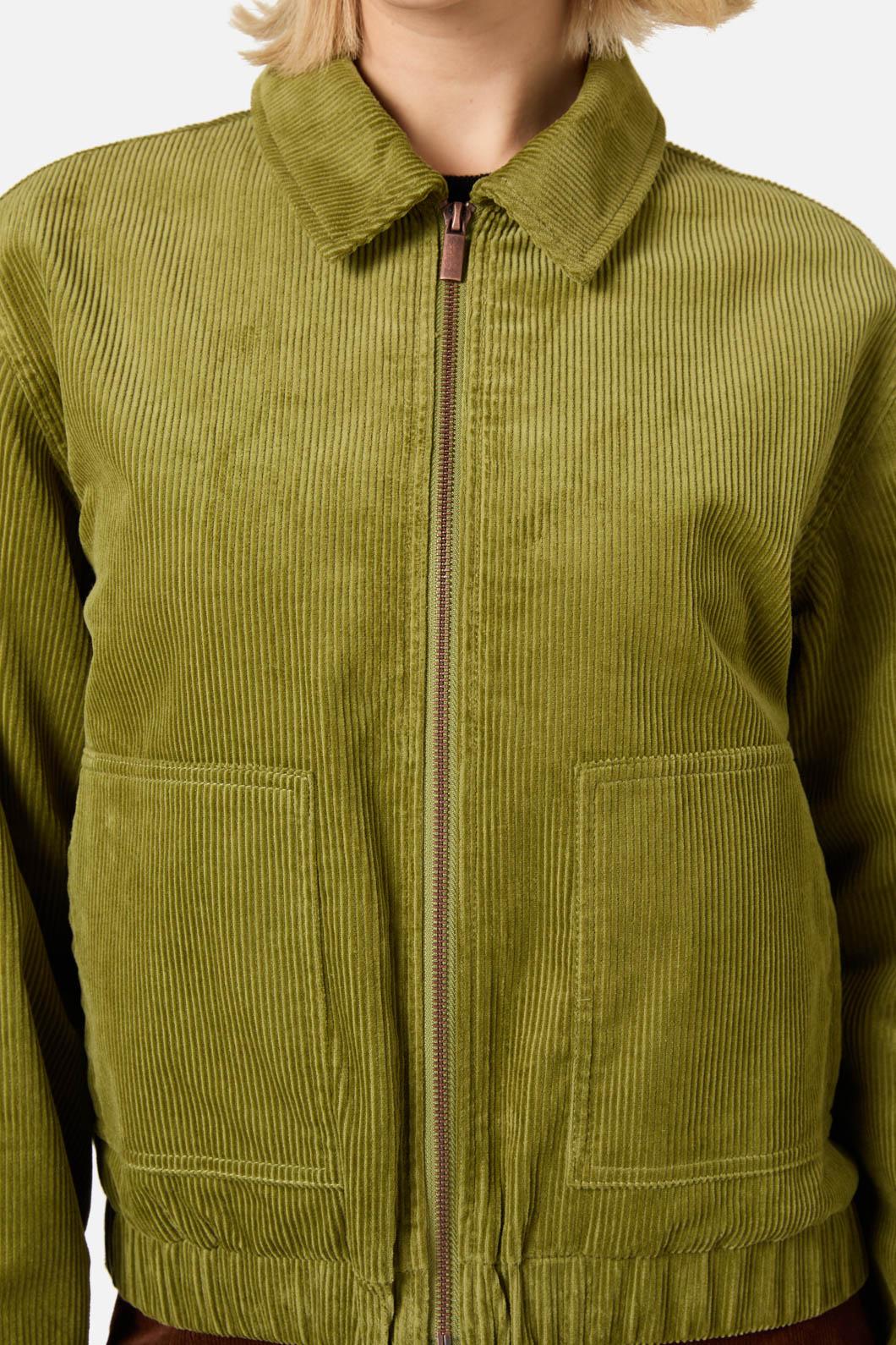 Princess Highway - Remy Cord Jacket - green