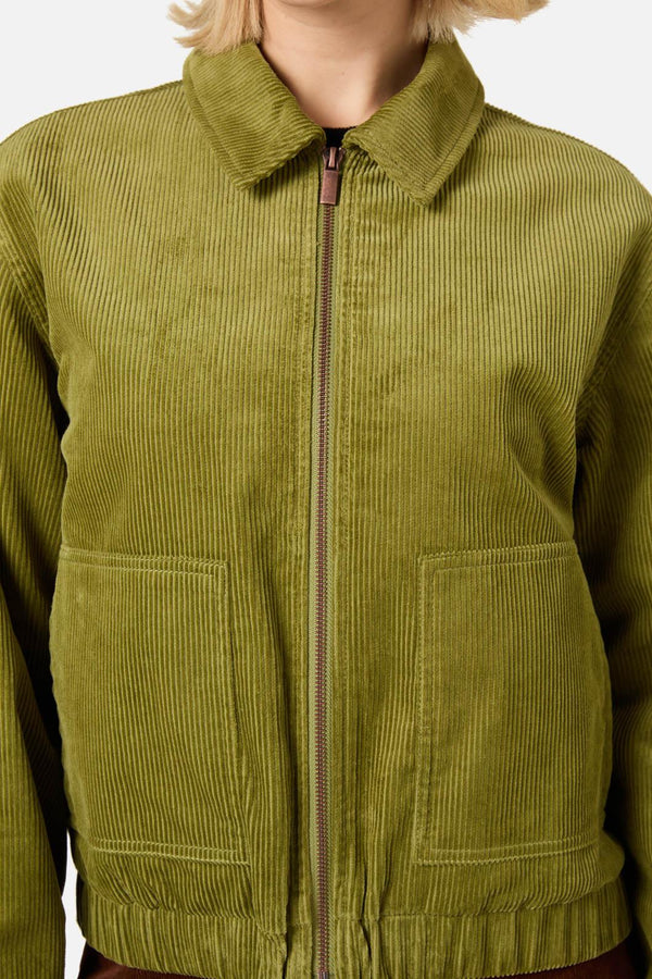 Princess Highway - Remy Cord Jacket - green