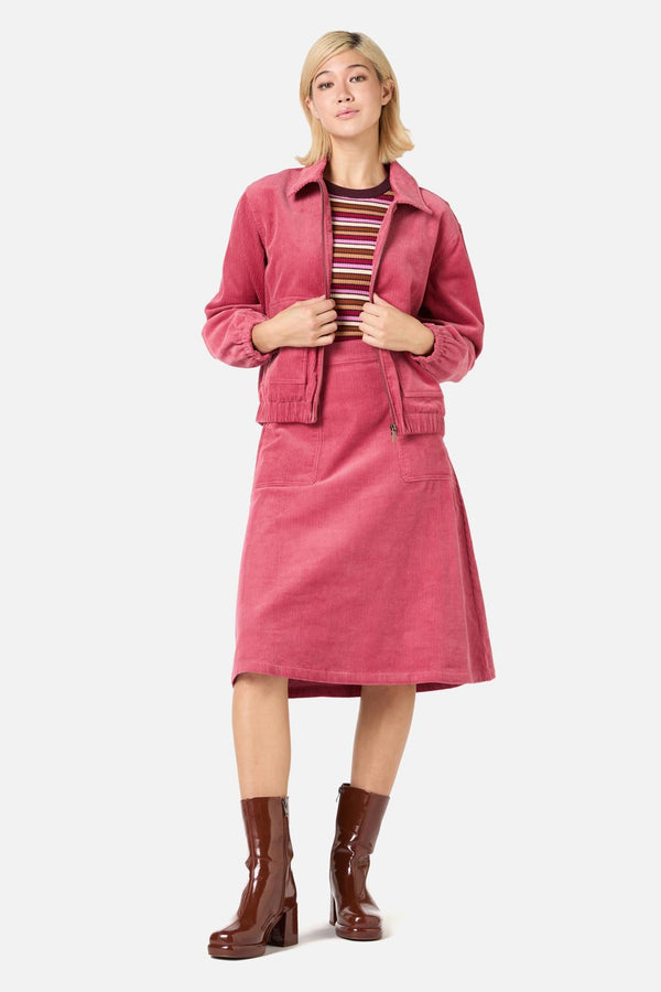 Princess Highway - Remy Cord Skirt - pink
