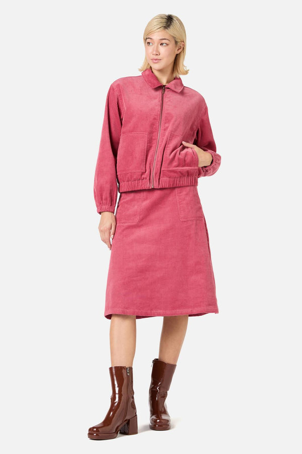 Princess Highway - Remy Cord Skirt - pink