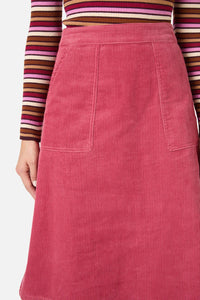 Princess Highway - Remy Cord Skirt - pink
