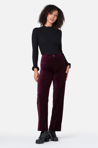 Princess Highway - Stella Velvet Jean - wine