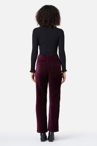 Princess Highway - Stella Velvet Jean - wine