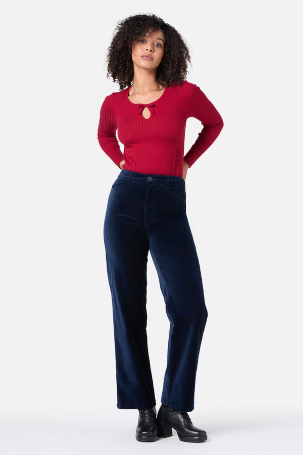 Princess Highway - Stella Velvet Jean - midnight