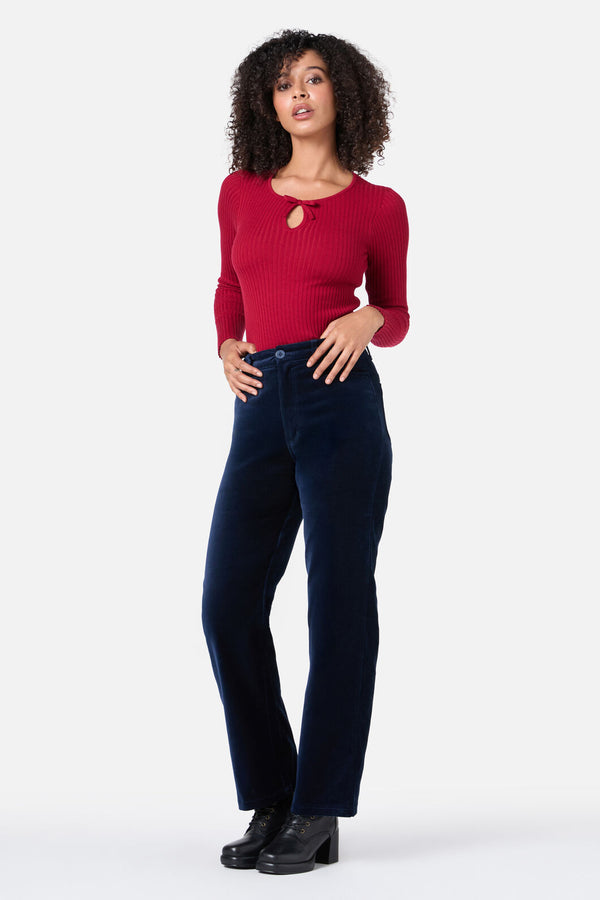 Princess Highway - Stella Velvet Jean - midnight