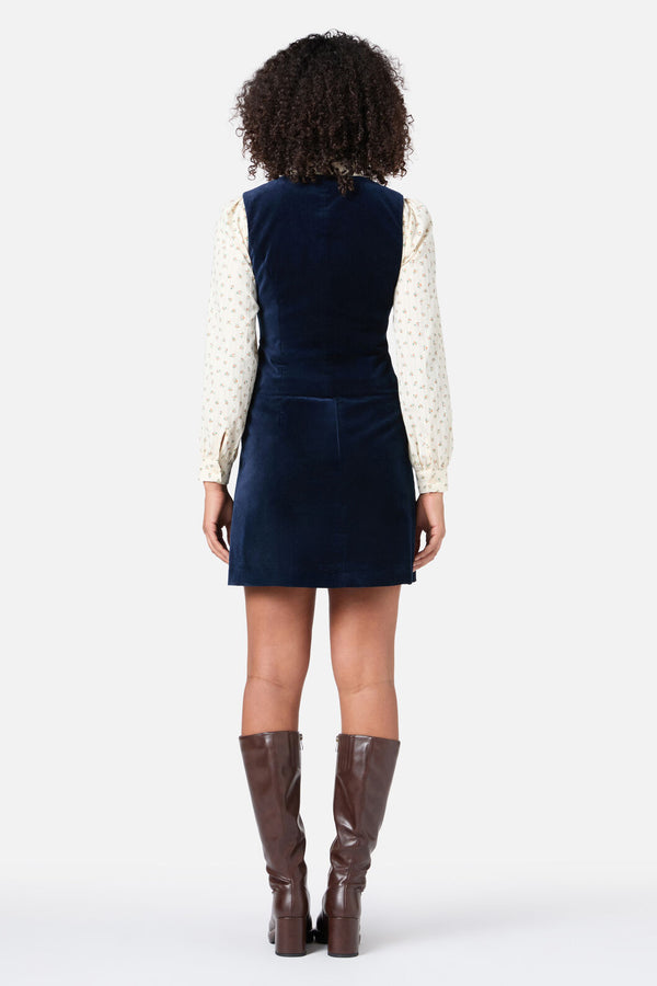 Princess Highway - Stella Velvet Vest - midnight