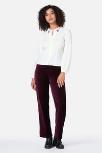 Princess Highway - Ada Embroidered Blouse - cream