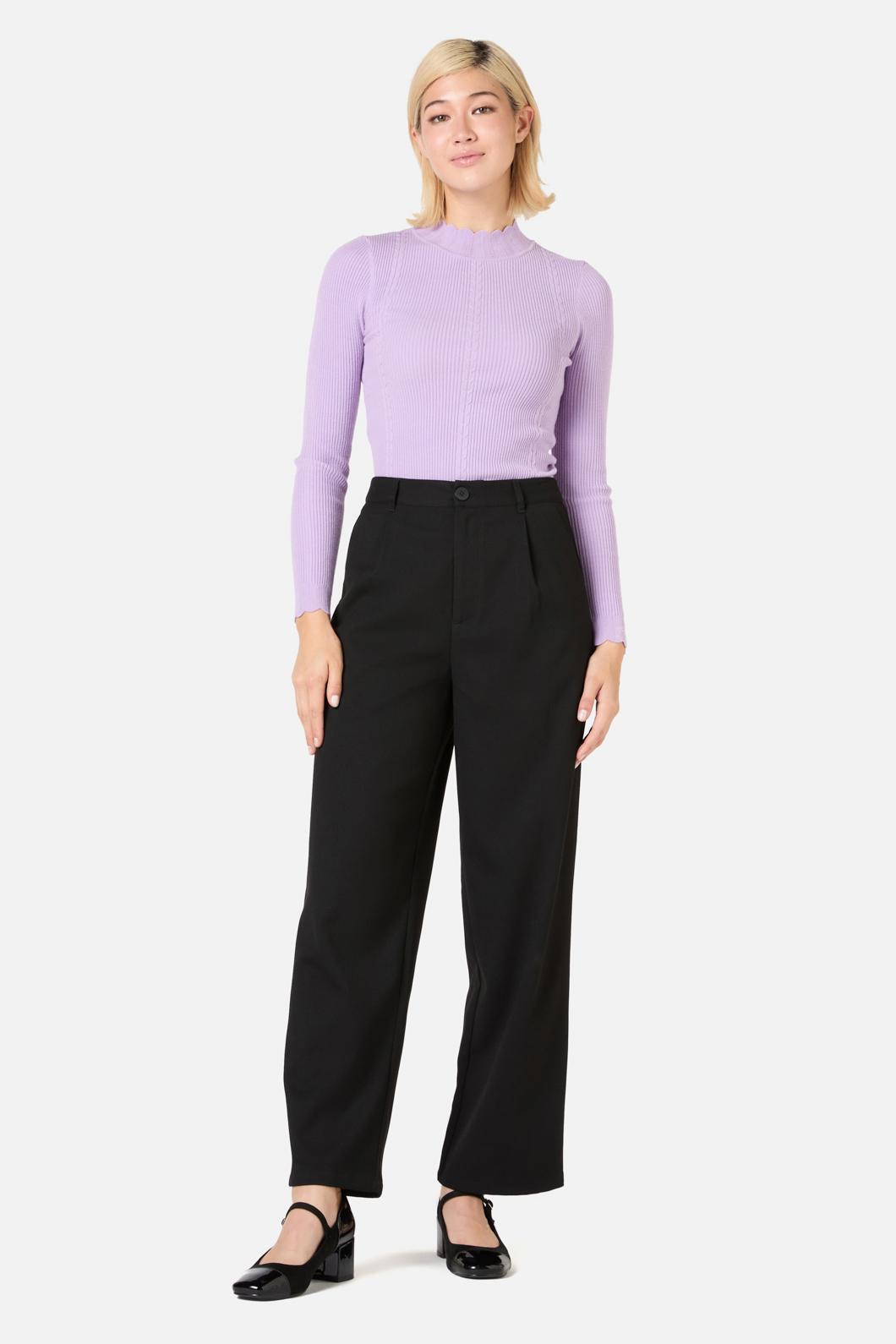 Princess Highway - Briony Tailored Work Pant - black