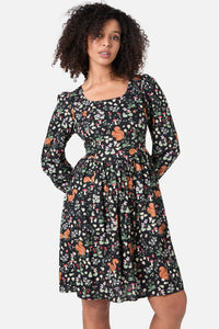 Princess Highway - Squirrel Away Mini Dress - black