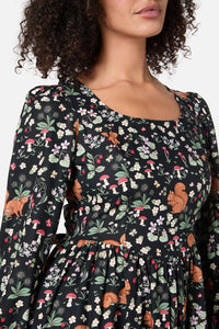 Princess Highway - Squirrel Away Mini Dress - black