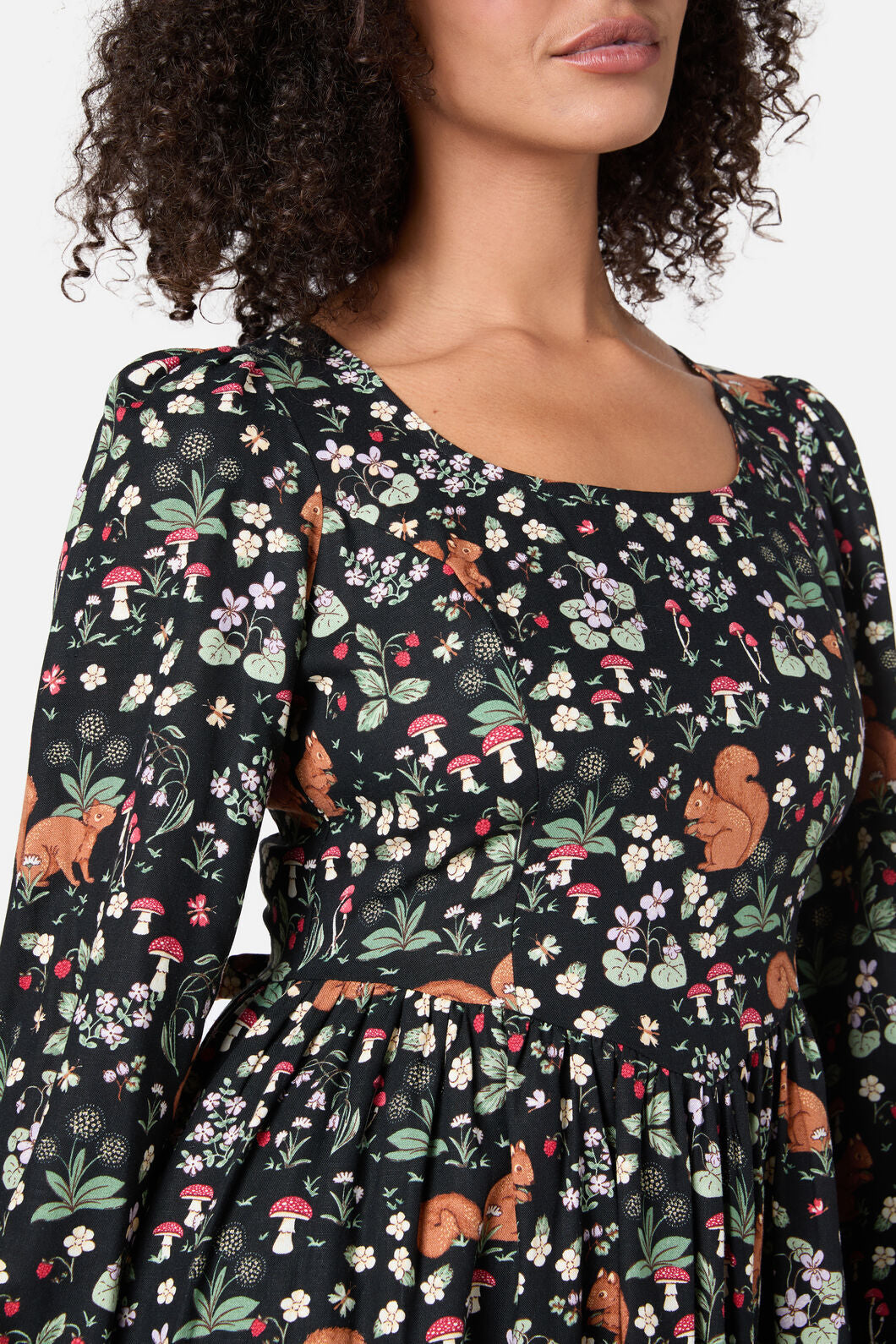 Princess Highway - Squirrel Away Mini Dress - black