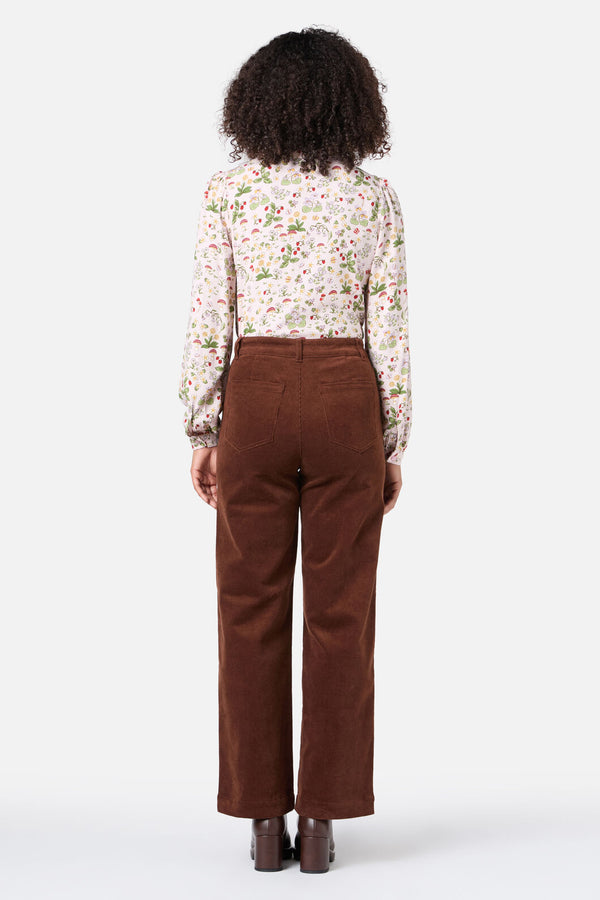 Princess Highway - Forest Long Sleeve Blouse - soft-pink