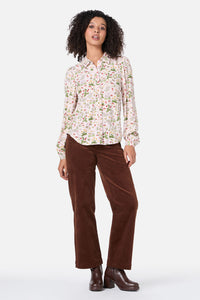 Princess Highway - Forest Long Sleeve Blouse - soft-pink