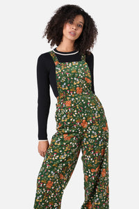Princess Highway - Squirrel Away Cord Overall - green