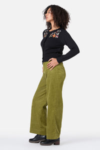 Princess Highway - Squirrel Embroidered Cardigan - black