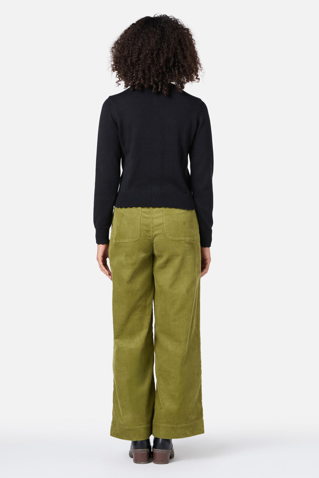 Princess Highway - Squirrel Embroidered Cardigan - black